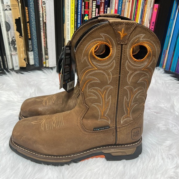 DAN POST STORMS EYE COMPOSITE TOE BOOTS SIZE 9 M - Picture 5 of 11